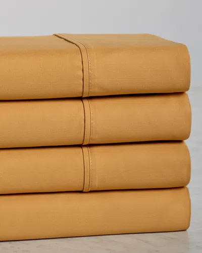 SUPERIOR SUPERIOR 300 THREAD COUNT EGYPTIAN COTTON SOLID DEEP POCKET SHEET SET