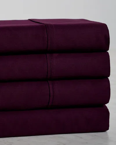 SUPERIOR SUPERIOR 300 THREAD COUNT EGYPTIAN COTTON SOLID DEEP POCKET SHEET SET