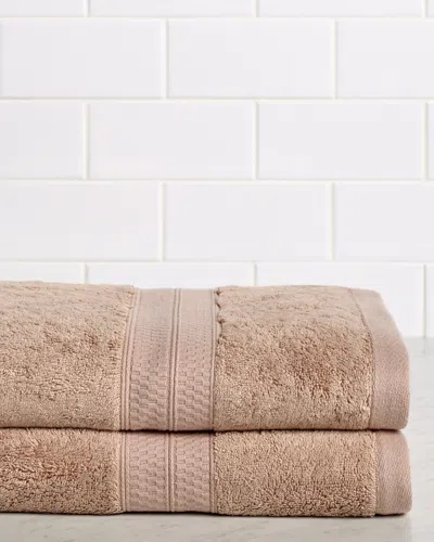 SUPERIOR DISCONTINUED SUPERIOR RAYON FROM BAMBOO BLEND SOLID 2PC BATH TOWEL SET