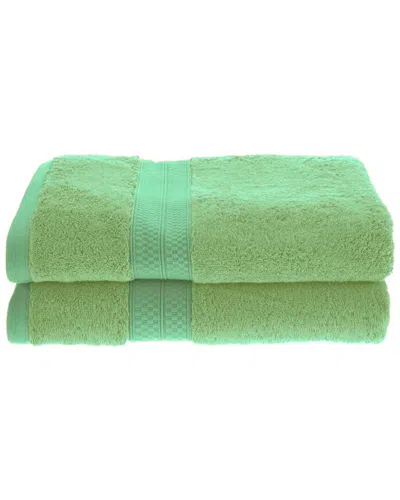 SUPERIOR DISCONTINUED SUPERIOR RAYON FROM BAMBOO BLEND SOLID 2PC BATH TOWEL SET