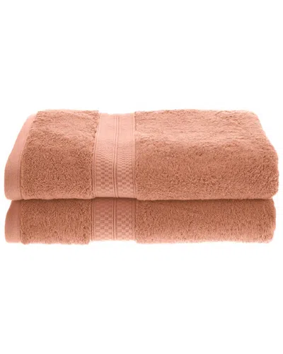 SUPERIOR DISCONTINUED SUPERIOR RAYON FROM BAMBOO BLEND SOLID 2PC BATH TOWEL SET