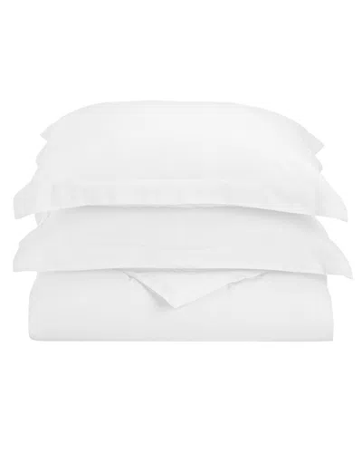 SUPERIOR DNU INACTIVE SUPERIOR SOLID WRINKLE-FREE SOFT BUTTON CLOSURE SATEEN WEAVE MICROFIBER DUVET COVER SET