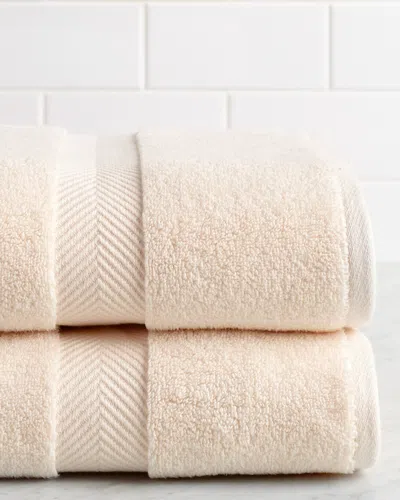 SUPERIOR SUPERIOR HIGHLY ABSORBENT ZERO TWIST 2PC BATH COTTON SHEET SET