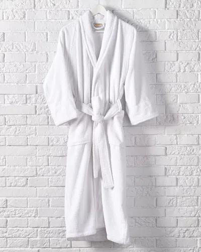 SUPERIOR SUPERIOR LONG-STAPLE COMBED TERRY UNISEX ADULT LONG STAPLE COMBED COTTON BATHROBE