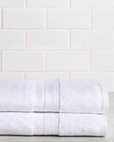 SUPERIOR SUPERIOR RAYON FROM BAMBOO BLEND SOLID 2PC BATH TOWEL SET