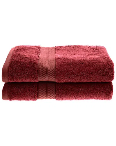 SUPERIOR SUPERIOR RAYON FROM BAMBOO BLEND SOLID 2PC BATH TOWEL SET
