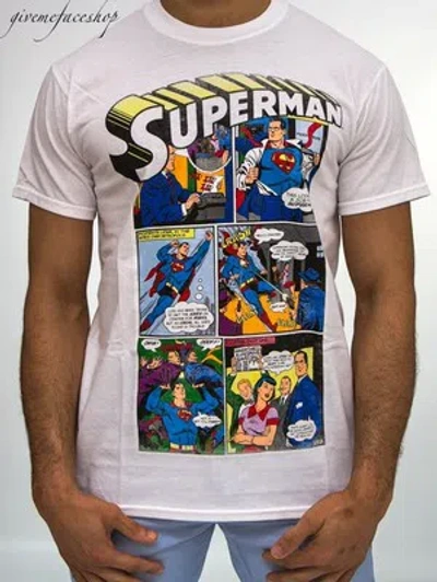 SUPERMAN OFFICIAL DC COMICS WARNER BROS TM OFFIZIELL SUPERMAN T-SHIRTS,DC COMICS,WB TEES,HERREN URBAN STREET MARVEL