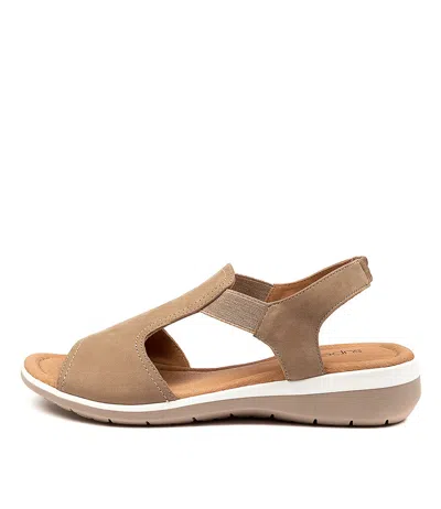 SUPERSOFT SUPERSOFT FORTUNE FUCHSIA NUBUCK WOMENS SHOES CASUAL SANDALS SANDALS FLAT