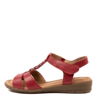 SUPERSOFT SUPERSOFT FRANKIE ROSE GOLD LEATHER WOMENS SHOES CASUAL SANDALS SANDALS FLAT