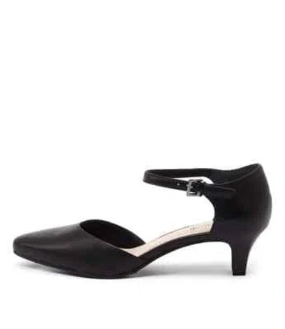 SUPERSOFT SUPERSOFT LEYNA BLACK WOMENS SHOES DRESS SHOES HEELED