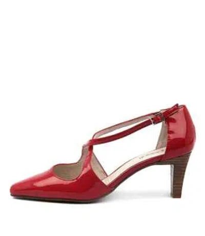 SUPERSOFT SUPERSOFT MARNEE RED WOMENS SHOES DRESS SHOES HEELED