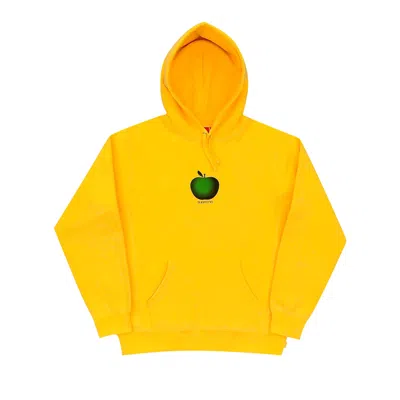 SUPREME SUPREME APPLE HOODED SWEATSHIRT 'YELLOW'