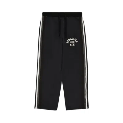 SUPREME SUPREME APPLIQUÉ TRACK PANT 'BLACK'