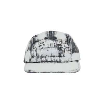 SUPREME SUPREME BLEACHED CHINO CAMP CAP 'BLACK'