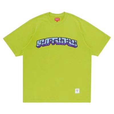 SUPREME SUPREME BLOCK ARC SHORT-SLEEVE TOP 'LIME'