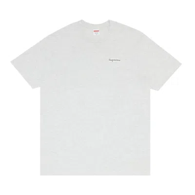 SUPREME SUPREME BLOWFISH TEE 'ASH GREY'