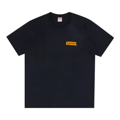 SUPREME SUPREME BODY SNATCHERS TEE 'NAVY'