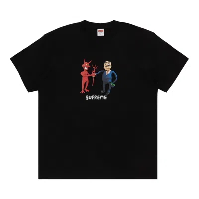 SUPREME SUPREME BUSINESS TEE 'BLACK'