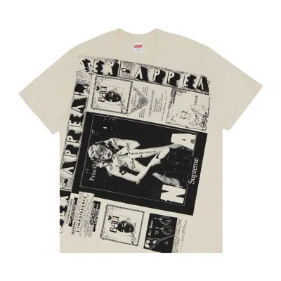 SUPREME SUPREME COLLAGE TEE 'NATURAL'