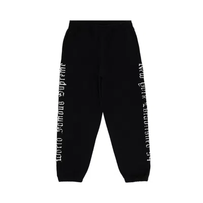 SUPREME SUPREME CONTRAST CUTOUT SWEATPANT 'BLACK' | MEN'S SIZE XL