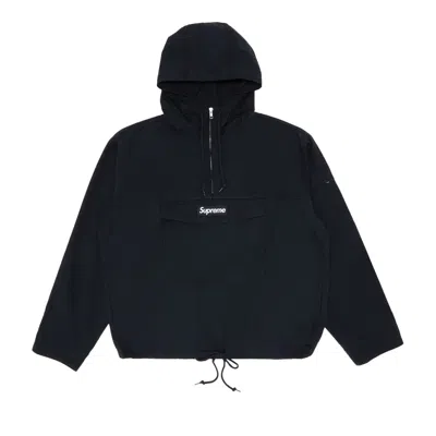 SUPREME SUPREME COTTON UTILITY ANORAK 'BLACK'