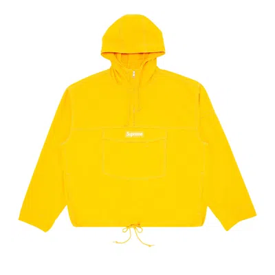 SUPREME SUPREME COTTON UTILITY ANORAK 'YELLOW'