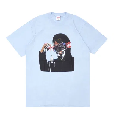 SUPREME SUPREME CREEPER TEE 'LIGHT BLUE'