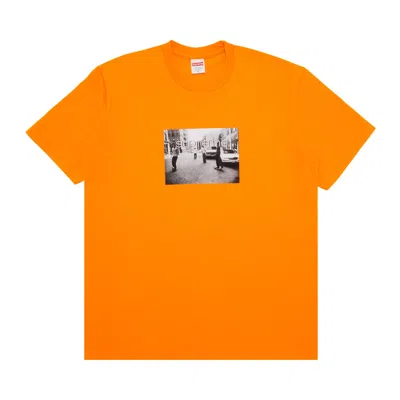 SUPREME SUPREME CREW 96 TEE 'ORANGE'