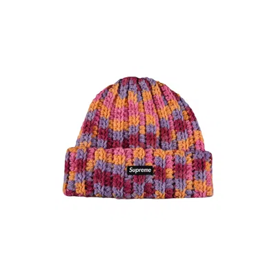 SUPREME SUPREME CROCHET BEANIE 'ORANGE'