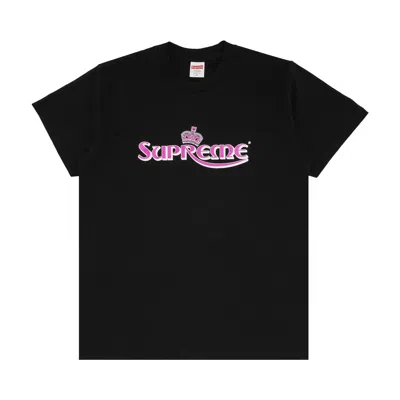 SUPREME SUPREME CROWN TEE 'BLACK'