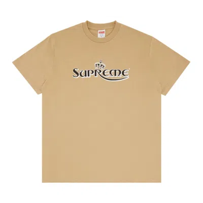 SUPREME SUPREME CROWN TEE 'KHAKI'
