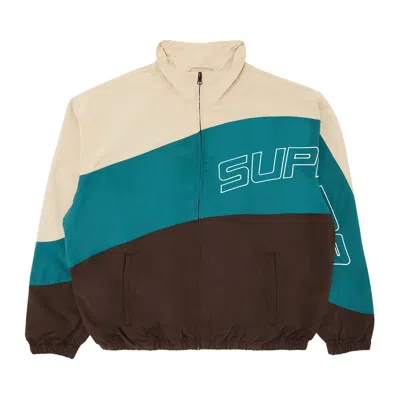 SUPREME SUPREME CURVE TRACK JACKET 'BROWN'