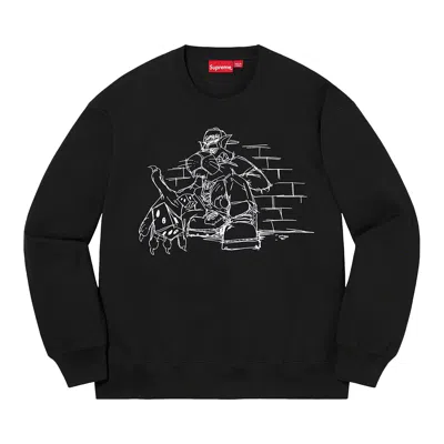 SUPREME SUPREME DICE CREWNECK 'BLACK'