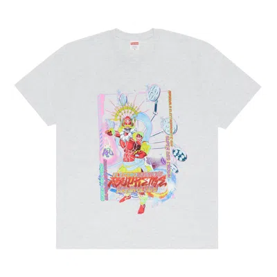 SUPREME SUPREME ELECTROMAGNETIC TEE 'ASH GREY'