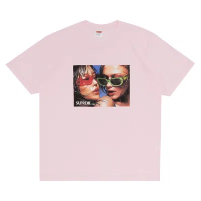SUPREME SUPREME EYEWEAR TEE 'LIGHT PINK'