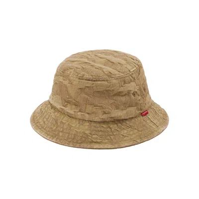 SUPREME SUPREME FAT TIP JACQUARD DENIM CRUSHER 'OLIVE'