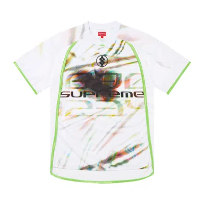 SUPREME SUPREME FEEDBACK SOCCER JERSEY 'WHITE'