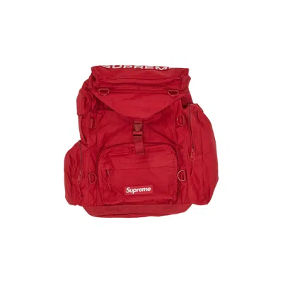 SUPREME SUPREME FIELD BACKPACK 'RED'