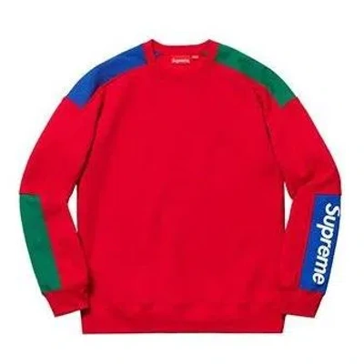 SUPREME Supreme Formula Crewneck 'Red Blue Green'