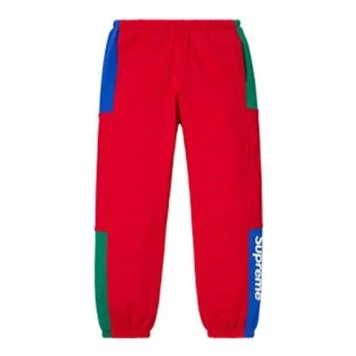 SUPREME Supreme Formula Sweatpants 'Red Green Blue'