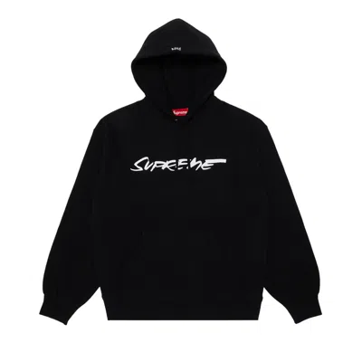 SUPREME SUPREME FUTURA HOODED SWEATSHIRT 'BLACK'