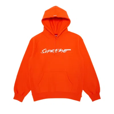 SUPREME SUPREME FUTURA HOODED SWEATSHIRT 'BRIGHT ORANGE'