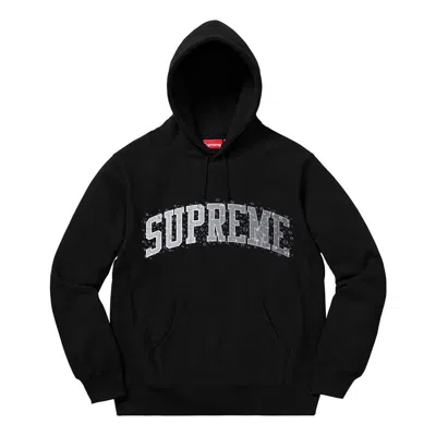 SUPREME Supreme FW18 Water Arc Hooded Sweatshirt Black