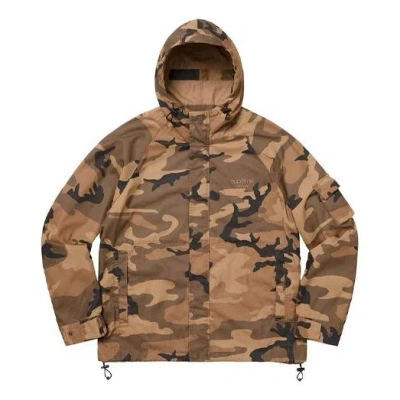 SUPREME Supreme FW19 Week 11 Cotton Field Jacket Brown Woodland Camo
