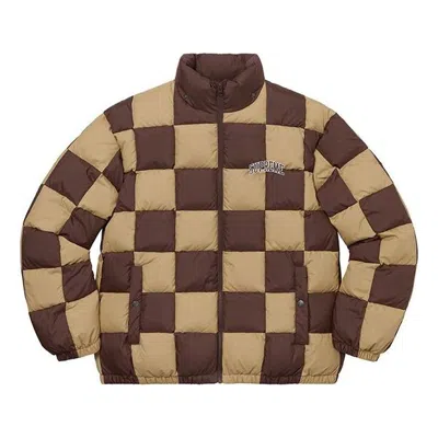 SUPREME Supreme FW19 Week 17 Checkerboard Puffy Jacket