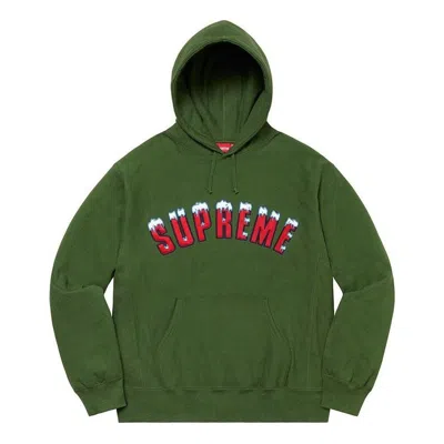 SUPREME Supreme FW20 Week 1 Icy Arc Hoodie 'Olivegreen'