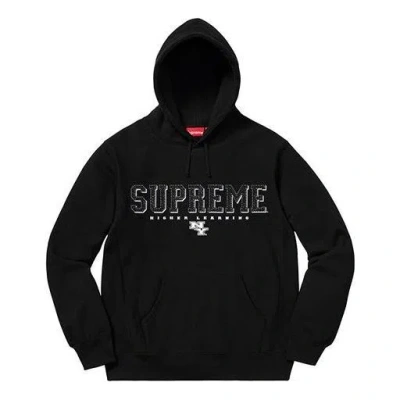SUPREME Supreme Gems Hooded Sweatshirt 'Black White'