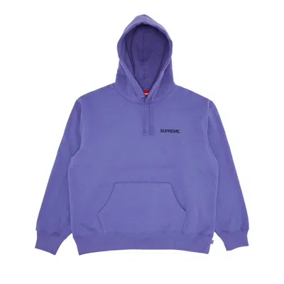 SUPREME SUPREME IMMORTAL HOODED SWEATSHIRT 'VIOLET'
