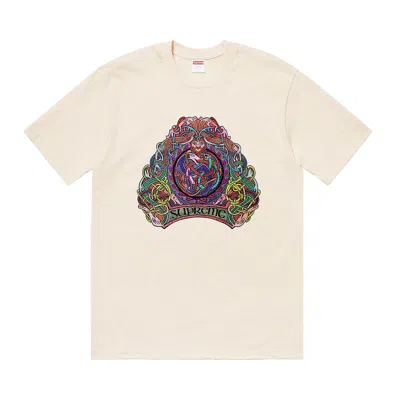 SUPREME SUPREME KNOT TEE 'NATURAL'