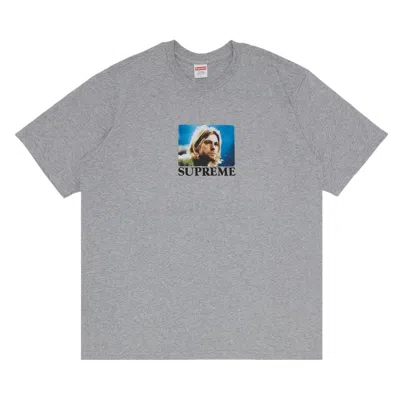 SUPREME SUPREME KURT COBAIN TEE 'HEATHER GREY'